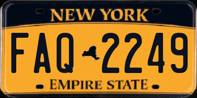 NY license plate FAQ2249