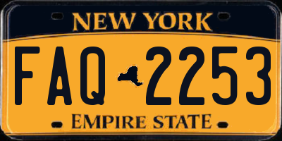 NY license plate FAQ2253