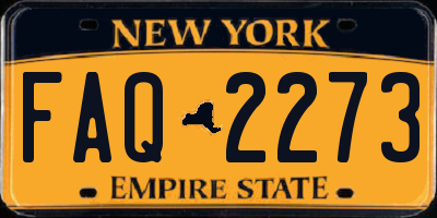 NY license plate FAQ2273
