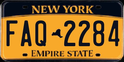 NY license plate FAQ2284