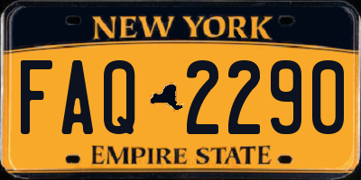 NY license plate FAQ2290