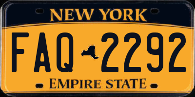 NY license plate FAQ2292
