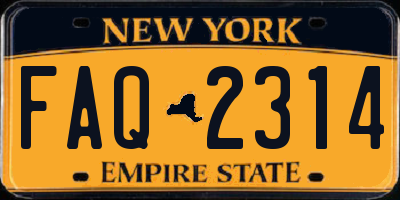 NY license plate FAQ2314