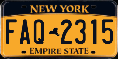 NY license plate FAQ2315