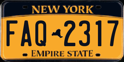 NY license plate FAQ2317