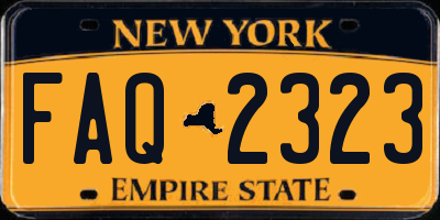 NY license plate FAQ2323