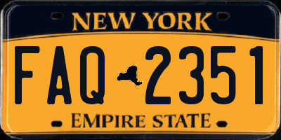 NY license plate FAQ2351