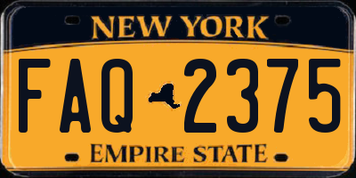 NY license plate FAQ2375