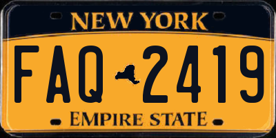 NY license plate FAQ2419