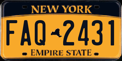 NY license plate FAQ2431