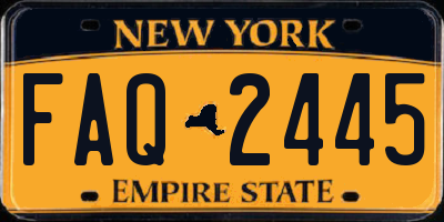 NY license plate FAQ2445