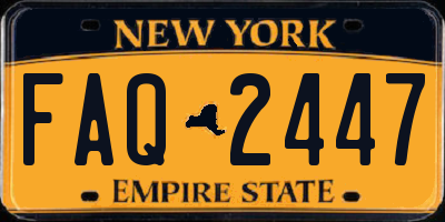 NY license plate FAQ2447