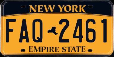 NY license plate FAQ2461