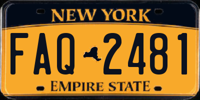 NY license plate FAQ2481