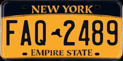 NY license plate FAQ2489