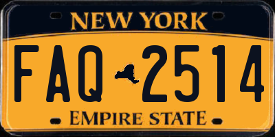 NY license plate FAQ2514