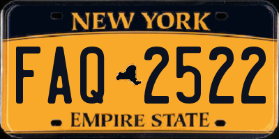 NY license plate FAQ2522
