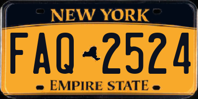 NY license plate FAQ2524