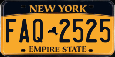 NY license plate FAQ2525