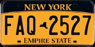 NY license plate FAQ2527
