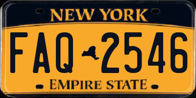 NY license plate FAQ2546