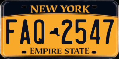 NY license plate FAQ2547