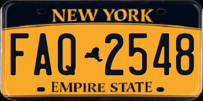 NY license plate FAQ2548