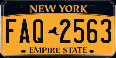 NY license plate FAQ2563