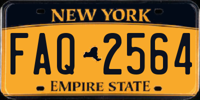 NY license plate FAQ2564