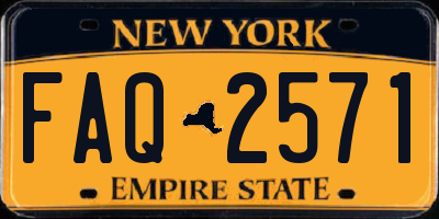NY license plate FAQ2571
