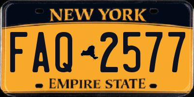 NY license plate FAQ2577