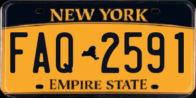 NY license plate FAQ2591