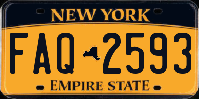 NY license plate FAQ2593