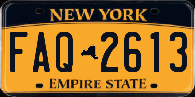 NY license plate FAQ2613