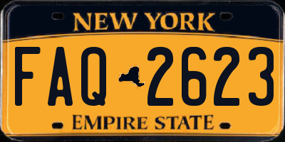 NY license plate FAQ2623