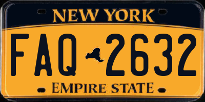 NY license plate FAQ2632
