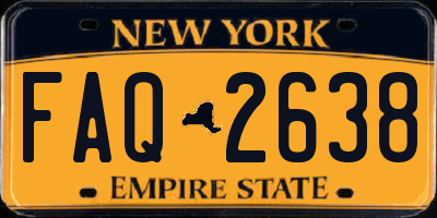 NY license plate FAQ2638