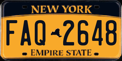 NY license plate FAQ2648