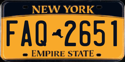 NY license plate FAQ2651