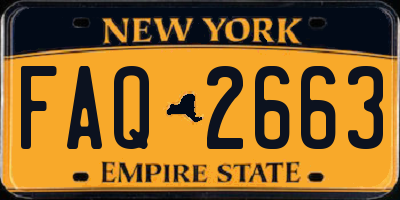 NY license plate FAQ2663