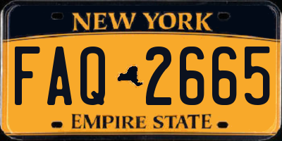 NY license plate FAQ2665