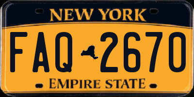 NY license plate FAQ2670