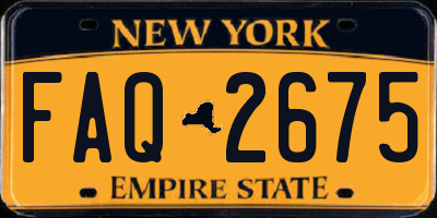 NY license plate FAQ2675