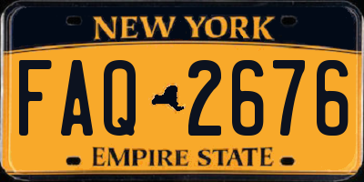 NY license plate FAQ2676