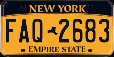 NY license plate FAQ2683