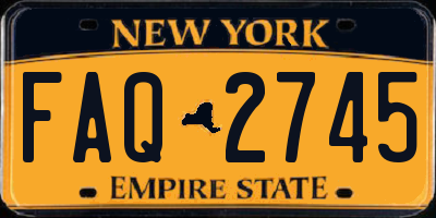 NY license plate FAQ2745