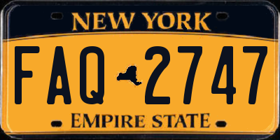 NY license plate FAQ2747