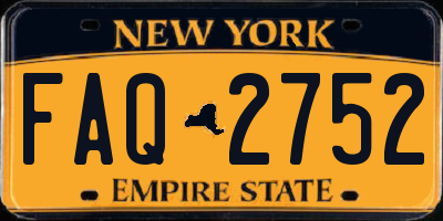 NY license plate FAQ2752