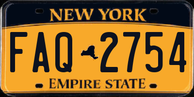 NY license plate FAQ2754