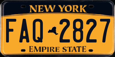 NY license plate FAQ2827